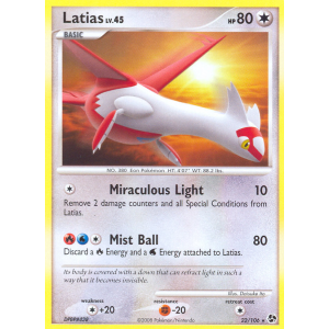 Latias 22/106 Pokemon TCG Diamond & Pearl Great Encounters