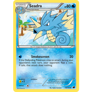 Seadra 19/116 Pokemon TCG Black & White Plasma Freeze