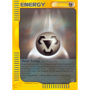 Metal Energy 159/165 Pokemon TCG E-Card Expedition Base Set