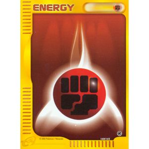  Fighting Energy 160/165 Pokemon TCG E-Card Expedition Base Set