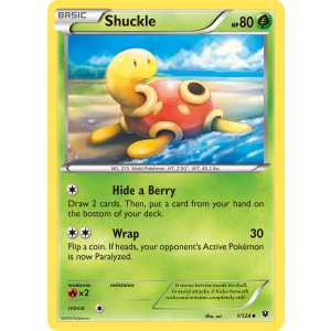 Shuckle 1/124 Pokemon TCG XY Fates Collide