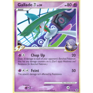 Gallade E4 20/111 Pokemon TCG Platinum Rising Rivals