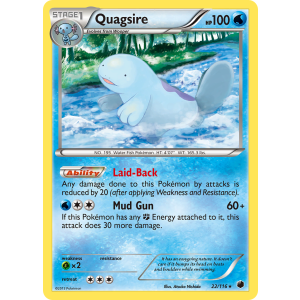 Quagsire 22/116 Pokemon TCG Black & White Plasma Freeze