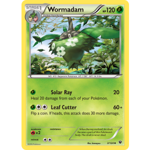 Wormadam 3/124 Pokemon TCG XY Fates Collide