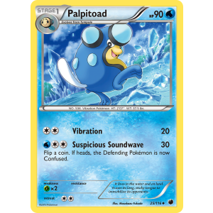 Palpitoad 25/116 Pokemon TCG Black & White Plasma Freeze