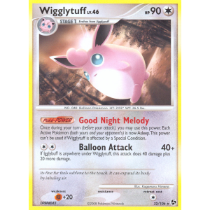 Wigglytuff 32/106 Pokemon TCG Diamond & Pearl Great Encounters