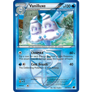 Vanilluxe 29/116 Pokemon TCG Black & White Plasma Freeze