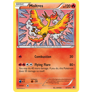 Moltres 9/124 Pokemon TCG XY Fates Collide