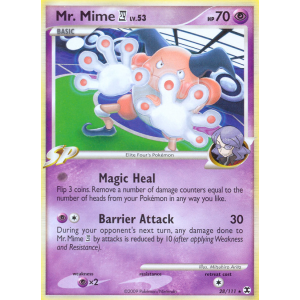 Mr. Mime E4 28/111 Pokemon TCG Platinum Rising Rivals