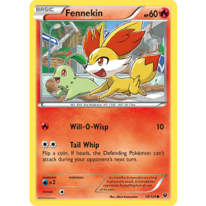 Fennekin 10/124 Pokemon TCG XY Fates Collide