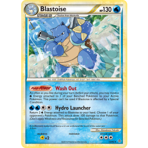 Blastoise 13/95 Pokemon TCG HeartGold & SoulSilver HSUnleashed