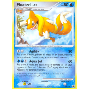 Floatzel 37/106 Pokemon TCG Diamond & Pearl Great Encounters