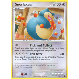 Snorlax 33/111 Pokemon TCG Platinum Rising Rivals