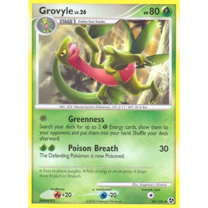 Grovyle 40/106 Pokemon TCG Diamond & Pearl Great Encounters