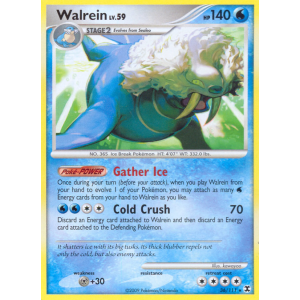 Walrein 36/111 Pokemon TCG Platinum Rising Rivals