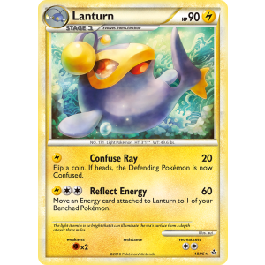 Lanturn 18/95 Pokemon TCG HeartGold & SoulSilver HSUnleashed