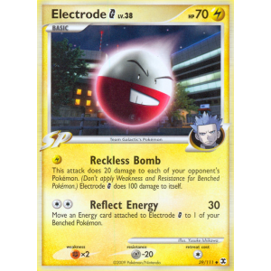 Electrode G 39/111 Pokemon TCG Platinum Rising Rivals