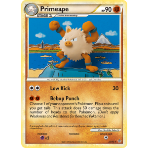 Primeape 22/95 Pokemon TCG HeartGold & SoulSilver HSUnleashed