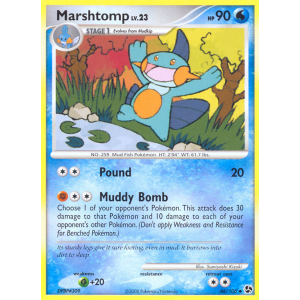 Marshtomp 46/106 Pokemon TCG Diamond & Pearl Great Encounters