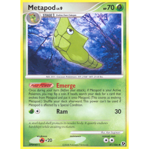 Metapod 47/106 Pokemon TCG Diamond & Pearl Great Encounters