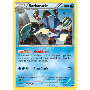 Barbaracle 23/124 Pokemon TCG XY Fates Collide