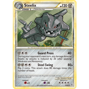 Steelix 24/95 Pokemon TCG HeartGold & SoulSilver HSUnleashed