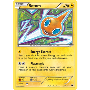 Rotom 24/124 Pokemon TCG XY Fates Collide