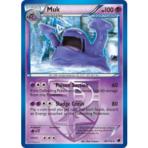 Muk 46/116 Pokemon TCG Black & White Plasma Freeze