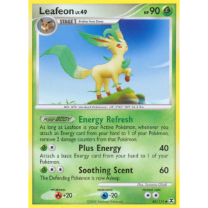 Leafeon 45/111 Pokemon TCG Platinum Rising Rivals