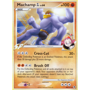 Machamp GL 46/111 Pokemon TCG Platinum Rising Rivals