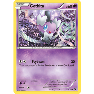 Gothita 32/124 Pokemon TCG XY Fates Collide