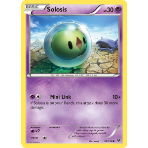 Solosis 33/124 Pokemon TCG XY Fates Collide