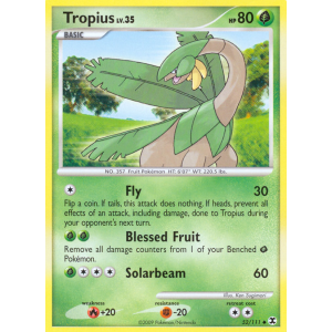 Tropius 52/111 Pokemon TCG Platinum Rising Rivals