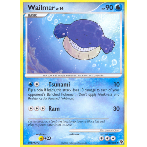 Wailmer 58/106 Pokemon TCG Diamond & Pearl Great Encounters