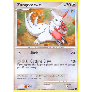 Zangoose 59/106 Pokemon TCG Diamond & Pearl Great Encounters