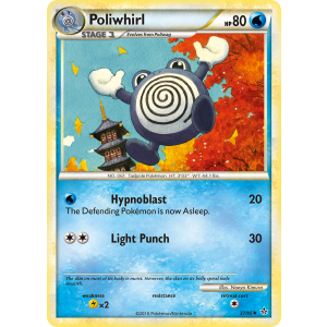 Poliwhirl 37/95 Pokemon TCG HeartGold & SoulSilver HSUnleashed