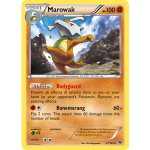 Marowak 37/124 Pokemon TCG XY Fates Collide