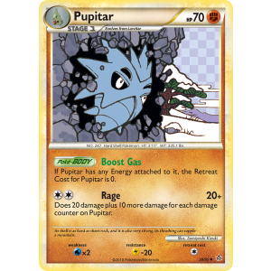 Pupitar 38/95 Pokemon TCG HeartGold & SoulSilver HSUnleashed