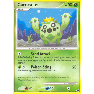 Cacnea 62/106 Pokemon TCG Diamond & Pearl Great Encounters