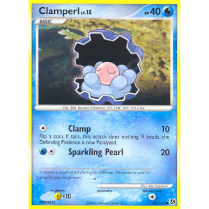 Clamperl 64/106 Pokemon TCG Diamond & Pearl Great Encounters