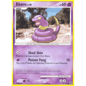 Ekans 66/106 Pokemon TCG Diamond & Pearl Great Encounters