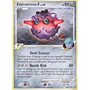 Forretress G 61/111 Pokemon TCG Platinum Rising Rivals