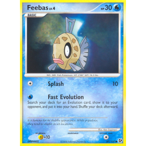 Feebas 67/106 Pokemon TCG Diamond & Pearl Great Encounters