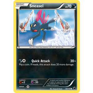 Sneasel 65/116 Pokemon TCG Black & White Plasma Freeze