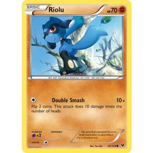 Riolu 45/124 Pokemon TCG XY Fates Collide