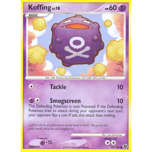 Koffing 74/106 Pokemon TCG Diamond & Pearl Great Encounters