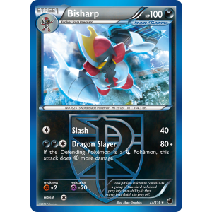 Bisharp 73/116 Pokemon TCG Black & White Plasma Freeze