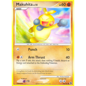 Makuhita 78/106 Pokemon TCG Diamond & Pearl Great Encounters