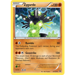 Zygarde 53/124 Pokemon TCG XY Fates Collide