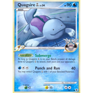 Quagsire GL 76/111 Pokemon TCG Platinum Rising Rivals